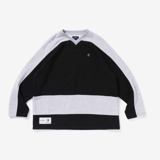 ダブルタップス(W)taps)の定価以下込 HOCKEY V NECK SWEATSHIRT(スウェット)