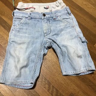 デニムダンガリー(DENIM DUNGAREE)のDD、ストライプ半パン(パンツ/スパッツ)