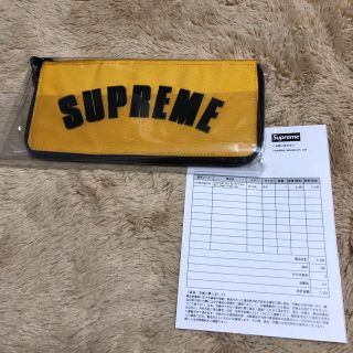 シュプリーム(Supreme)の【新品 未使用】supreme×TNF organizer(長財布)