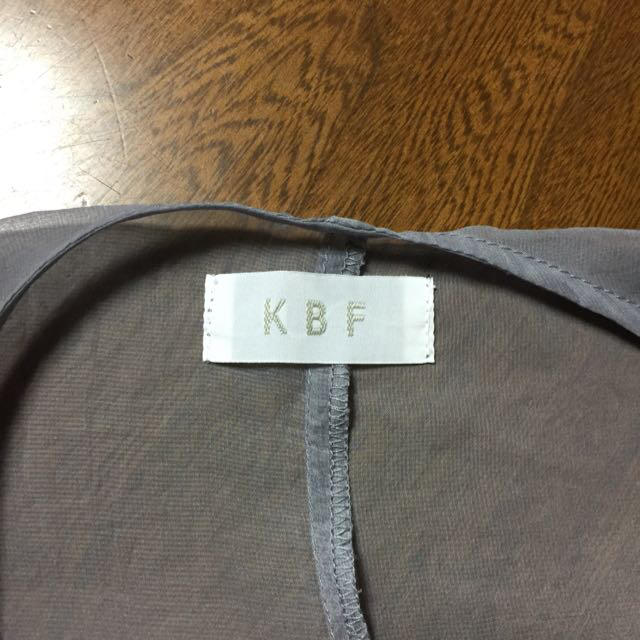 KBF(ケービーエフ)のr様 専用   シフォンジレ レディースのトップス(ベスト/ジレ)の商品写真