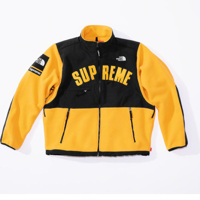 Supreme The North Face Denali Fleece 黄色