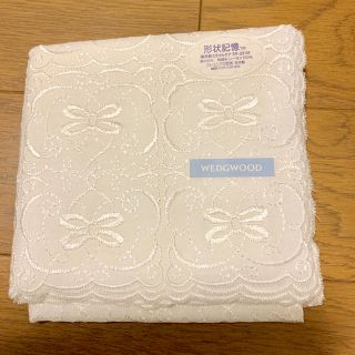 ウェッジウッド(WEDGWOOD)の【新品】ウェッジウッド レースハンカチ（さくら様専用 DKNYハンカチ同梱）(ハンカチ)