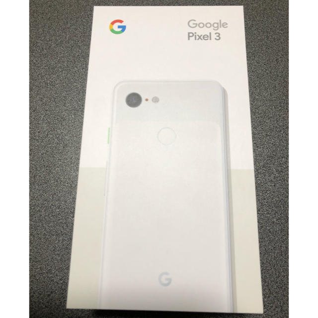 Softbank(ソフトバンク)の【新品未使用】Google Pixel 3 64GB ホワイト スマホ/家電/カメラのスマートフォン/携帯電話(スマートフォン本体)の商品写真