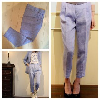 インパクティスケリー(Inpaichthys Kerri)のSakura様専用2015ss LINEN SLIM PT(クロップドパンツ)