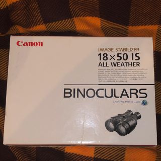 Canon - Canon キヤノン 防振双眼鏡 18×50ISの通販 by はる's shop ...