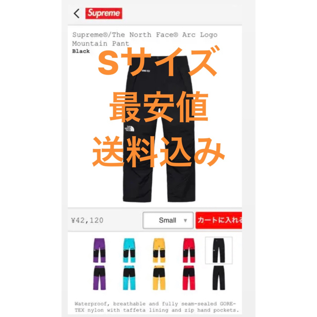 supreme the north face mountain pant