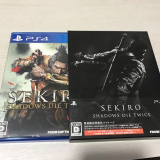 プレイステーション4(PlayStation4)の美品 限定版 SEKIRO せきろう/隻狼 PS4 (家庭用ゲームソフト)