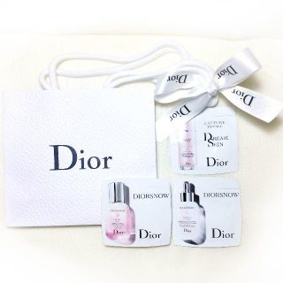 ディオール(Dior)の【新品試供品】Dior3点+袋セット(美容液)