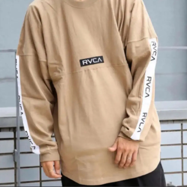 rvca テープロゴ ロンt Mサイズ 美品