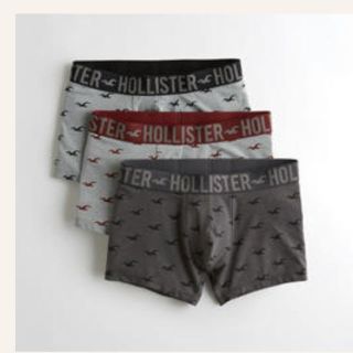 ホリスター(Hollister)の⭐️ホリスター ボクサートランクス 3枚パック 新品未使用⭐️(ボクサーパンツ)