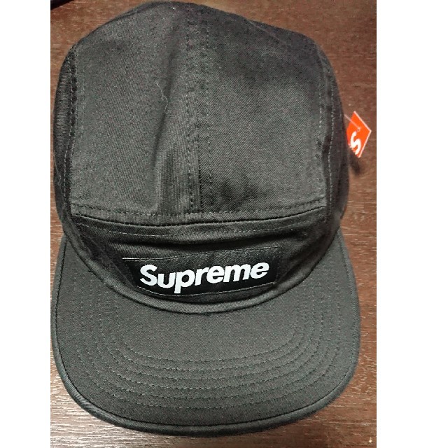 シュプリーム 19ss キャップ ブラック 帽子 supreme cap 黒