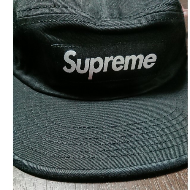 シュプリーム 19ss キャップ ブラック 帽子 supreme cap 黒