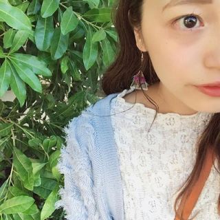 フラワー(flower)の  half shabby lace top(カットソー(半袖/袖なし))