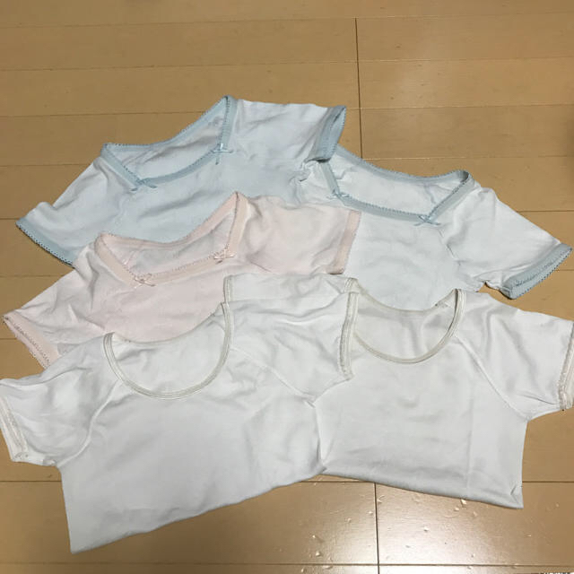 シャルレ(シャルレ)の女児下着シャツ キッズ/ベビー/マタニティのキッズ服女の子用(90cm~)(下着)の商品写真