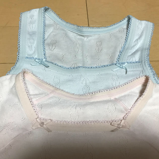 シャルレ(シャルレ)の女児下着シャツ キッズ/ベビー/マタニティのキッズ服女の子用(90cm~)(下着)の商品写真