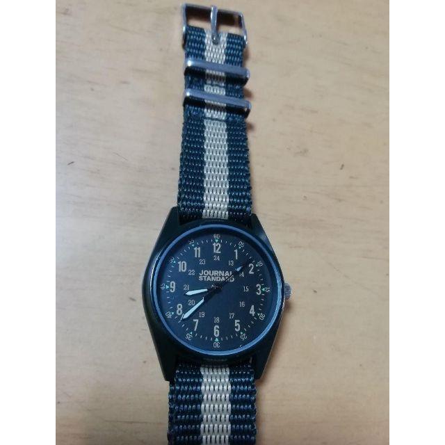 JOURNAL STANDARD(ジャーナルスタンダード)の値下げ 電池新品交換済 Journal standard 腕時計 NATOベルト メンズの時計(腕時計(アナログ))の商品写真