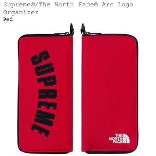 シュプリーム(Supreme)の送込‼︎ Supreme×NorthFace オーガナイザー赤(その他)