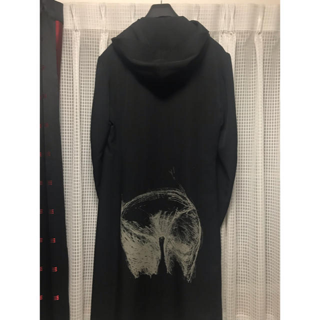 Yohji Yamamoto(ヨウジヤマモト)のyohji yamamoto 抜染コート メンズのジャケット/アウター(チェスターコート)の商品写真