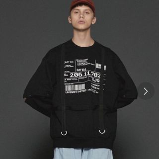 シャリーフ(SHAREEF)の19ss シャリーフ shareef セパレート スリーブ ビック スウェット(スウェット)