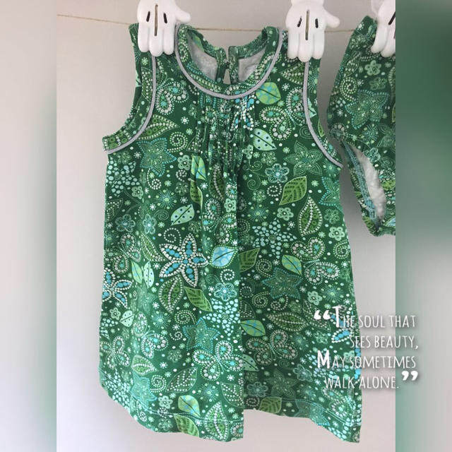 babyGAP(ベビーギャップ)のYUI☆さま GAPペーズリーワンピ80 キッズ/ベビー/マタニティのキッズ服女の子用(90cm~)(その他)の商品写真