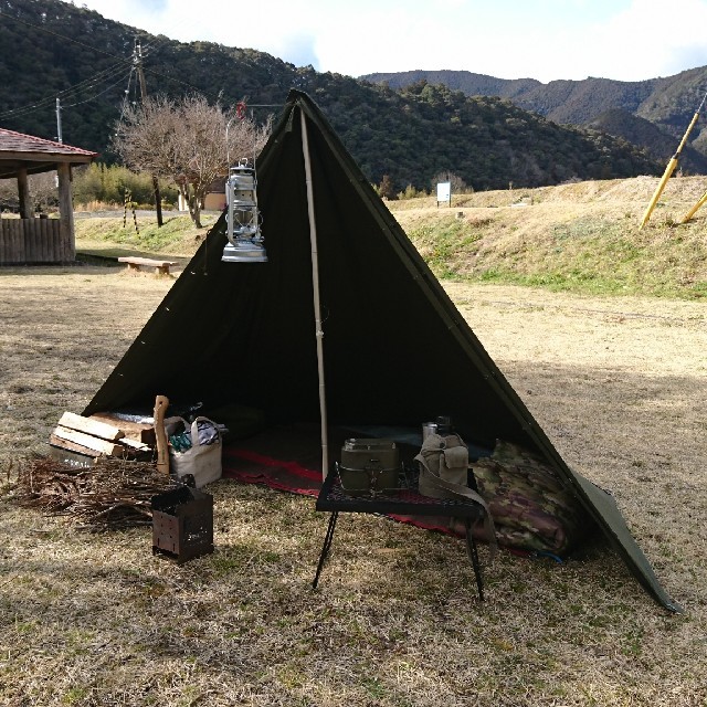 ポーランド軍ポンチョテント一式 サイズ2 パップテント 軍幕