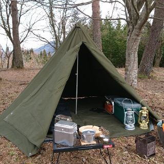 タグ付き ポーランド軍ポンチョテント一式 サイズ2 パップテントの通販
