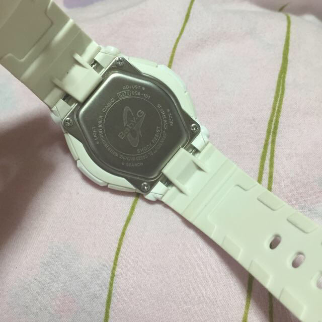 Baby-G(ベビージー)のBaby-G ホワイト♡ レディースのファッション小物(腕時計)の商品写真