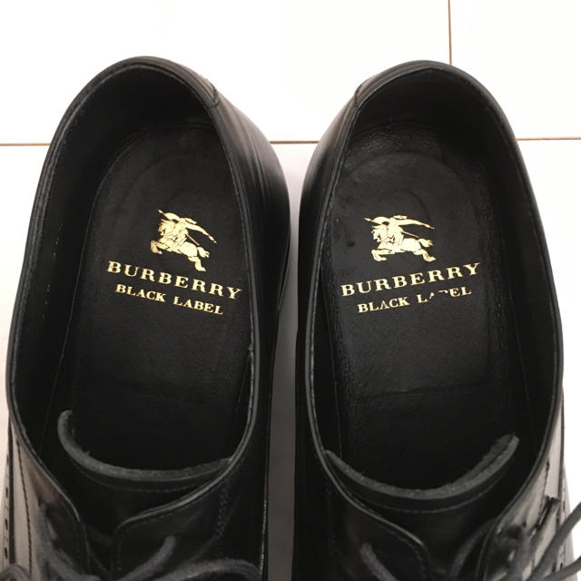 BURBERRY BLACK LABEL(バーバリーブラックレーベル)の【けんすけ様専用】バーバリー ブラックレーベル  革靴 メンズの靴/シューズ(ドレス/ビジネス)の商品写真