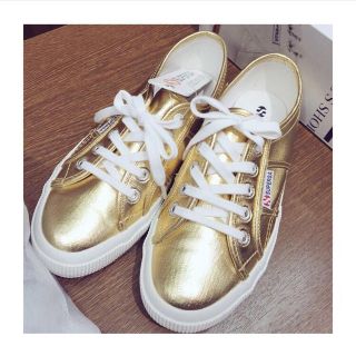 スペルガ(SUPERGA)のSUPERGA💜スニーカー38(スニーカー)