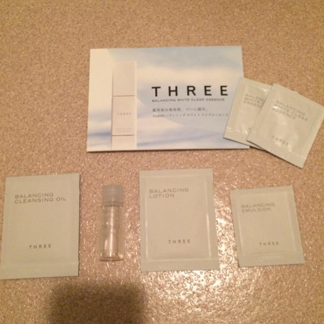 THREE(スリー)のTHREE バランシング サンプルセット コスメ/美容のボディケア(その他)の商品写真