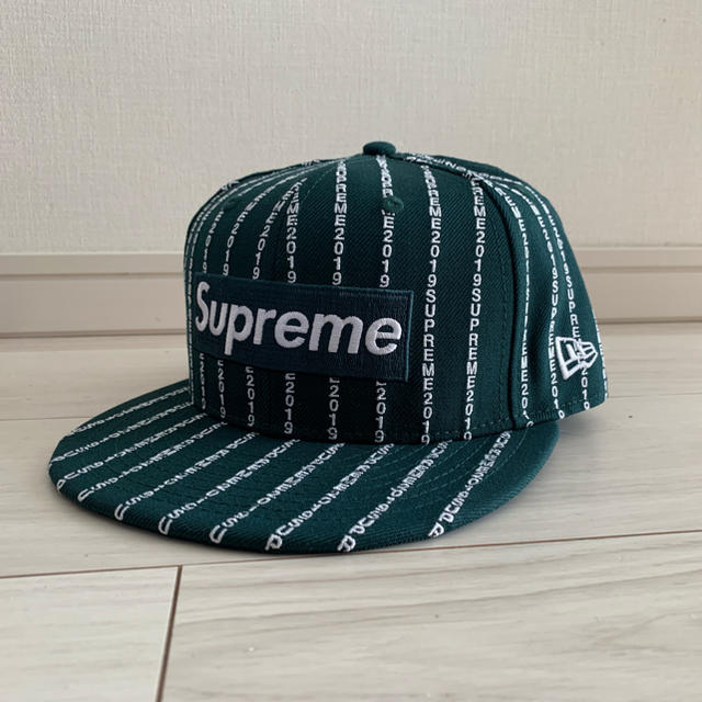 SUPREME シュプリーム ボックス ロゴ NEWERA 7 5/8 緑