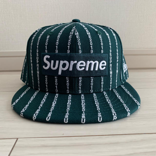 SUPREME シュプリーム ボックス ロゴ NEWERA 7 5/8 緑