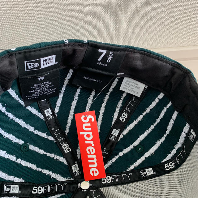 SUPREME シュプリーム ボックス ロゴ NEWERA 7 5/8 緑