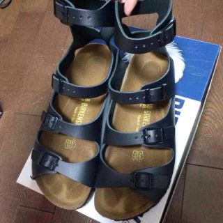 ビルケンシュトック(BIRKENSTOCK)のビルケン アテネ レア 24.5(サンダル)