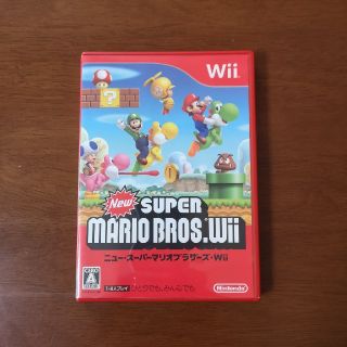 ウィー(Wii)の[中古] スーパーマリオブラザーズWii(家庭用ゲームソフト)