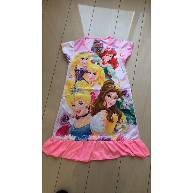 4☆サイズS　プリンセスワンピース（ピンク） キッズ/ベビー/マタニティのキッズ服女の子用(90cm~)(ワンピース)の商品写真