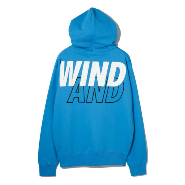 GDC(ジーディーシー)のWIND AND SEA PULLOVER SWEAT SAX メンズのトップス(パーカー)の商品写真