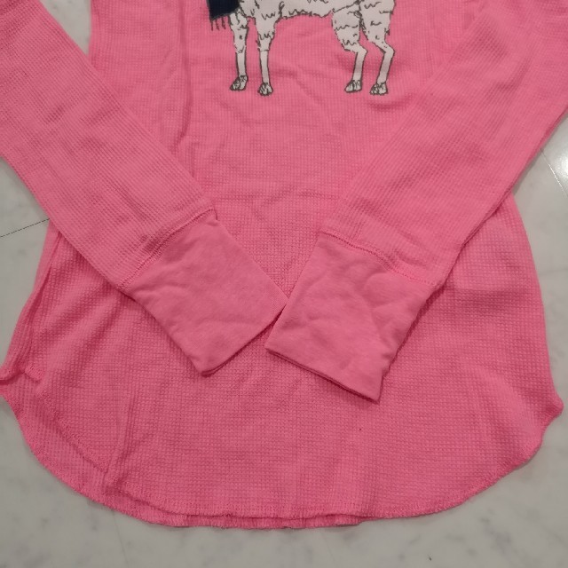 Old Navy(オールドネイビー)のOLD NAVY ロンT XS ♡ピンク♡ レディースのトップス(Tシャツ(長袖/七分))の商品写真