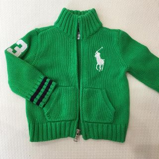 ポロラルフローレン(POLO RALPH LAUREN)の美品 ラルフローレン アウター ニット(ジャケット/コート)