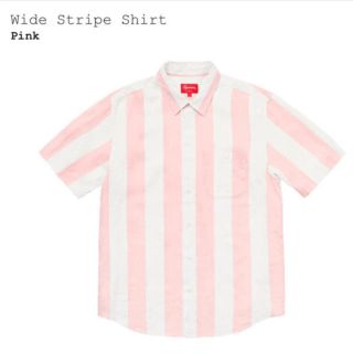 シュプリーム(Supreme)のsupreme シュプリーム 18ss ワイドストライプシャツ L(シャツ)