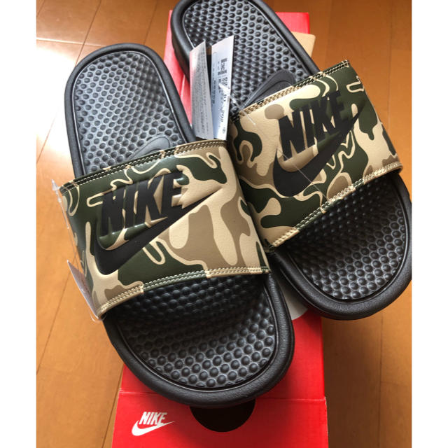 NIKE ナイキベナッシ　FCRB サンダル　迷彩　カモフラ　slideSOPH