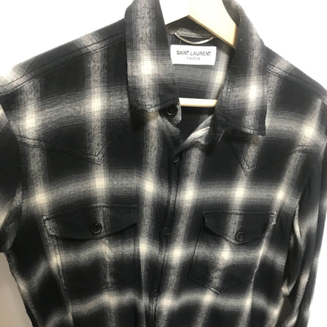 Saint Laurent(サンローラン)のサンローラン シャツ チェックシャツ メンズのトップス(シャツ)の商品写真