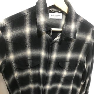 サンローラン(Saint Laurent)のサンローラン シャツ チェックシャツ(シャツ)