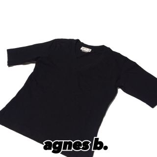 アニエスベー(agnes b.)の 【agnes b.】アニエスべー Vライン カットソー アレックス様予約済み(Tシャツ(半袖/袖なし))