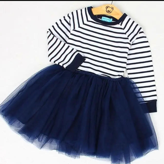 ワンピース 新品 140 キッズ/ベビー/マタニティのキッズ服女の子用(90cm~)(ワンピース)の商品写真