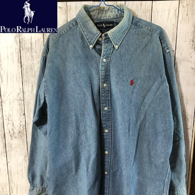 Polo Ralph Lauren レア 90s ラルフローレンデニムシャツの通販 By Backin The 90s ポロラルフローレン ならラクマ Polo Ralph Lauren レア 90s ラルフローレンデニムシャツの通販 By Backin The 90s ポロラルフローレン ならラクマ