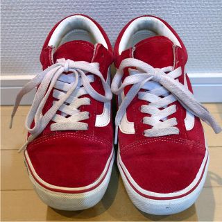 ヴァンズ(VANS)のあんどう様専用！Vans バンズ オールドスクール 23 赤 Red☺︎(スニーカー)