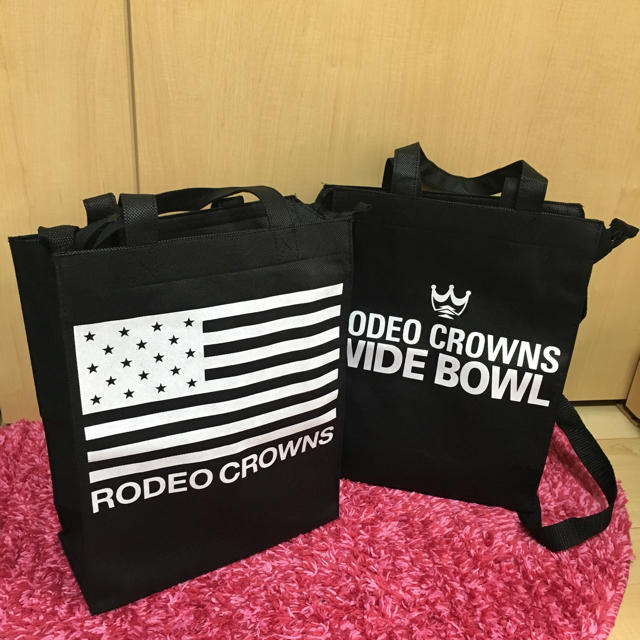 RODEO CROWNS WIDE BOWL(ロデオクラウンズワイドボウル)のRODEO CROWNS ショッパー レディースのバッグ(ショップ袋)の商品写真