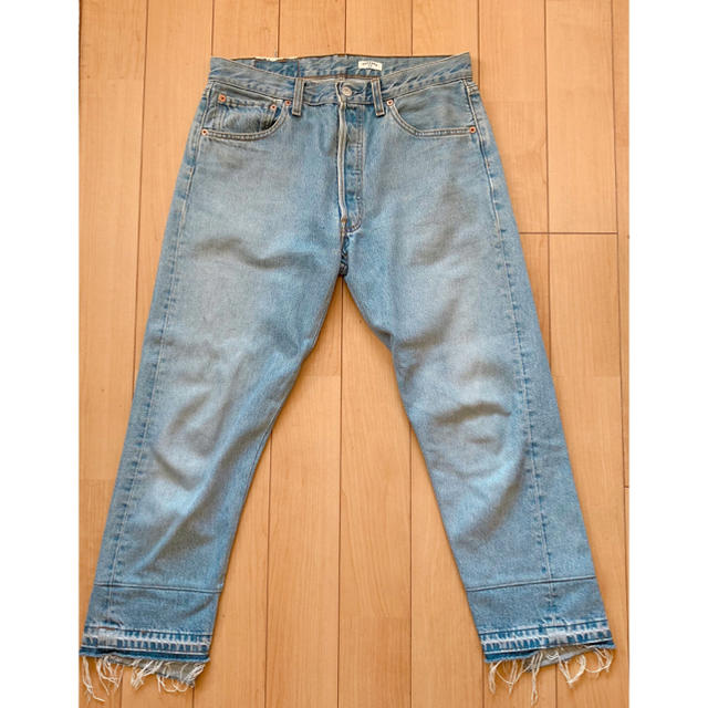 Levi's - old park リメイクデニムの通販 by T's shop|リーバイスなら
