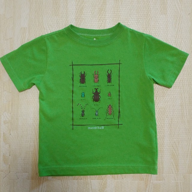 mont bell(モンベル)のmont-bell　虫Tシャツ　110㎝ キッズ/ベビー/マタニティのキッズ服男の子用(90cm~)(Tシャツ/カットソー)の商品写真